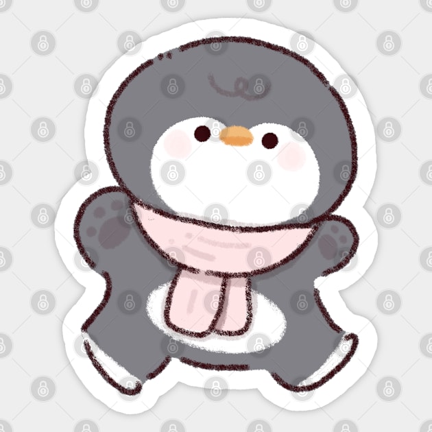 Penguin Sticker by theladyernestember